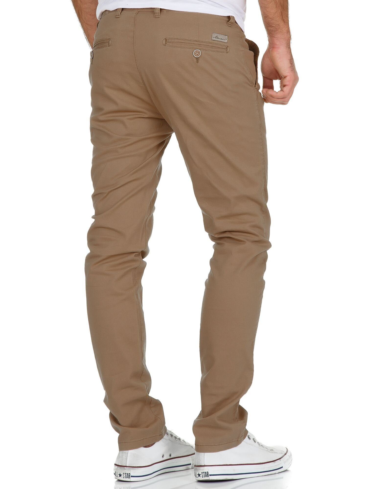 Amaci&Sons Chinohose ATLANTA Slim Fit Chino mit Stretch