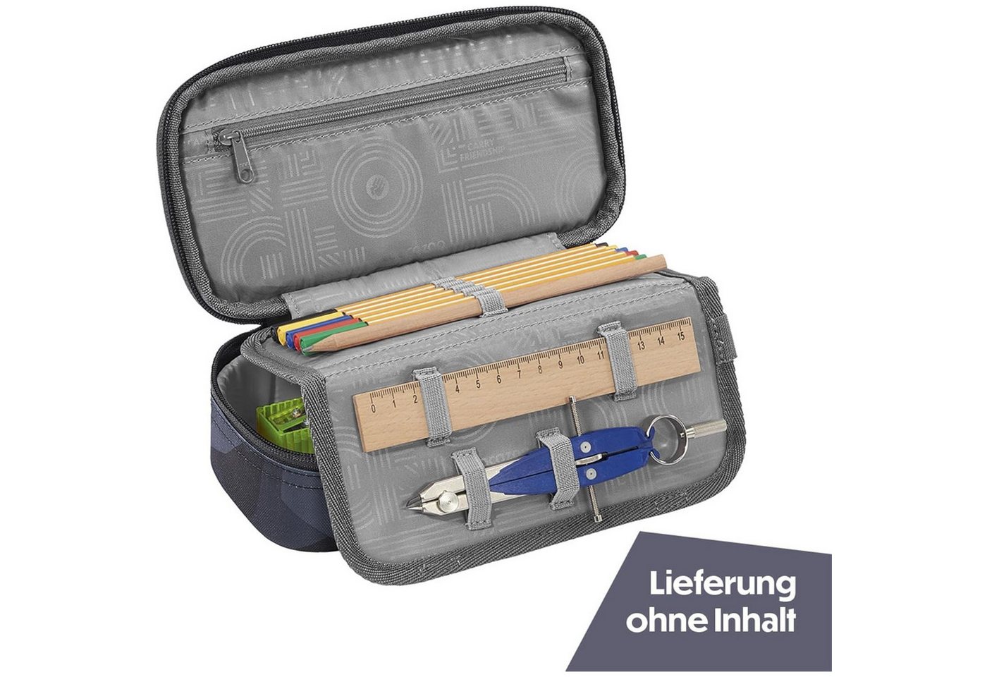 Thumbnail - coocazoo Federmäppchen coocazoo Schlamper Etui Grey Rocks