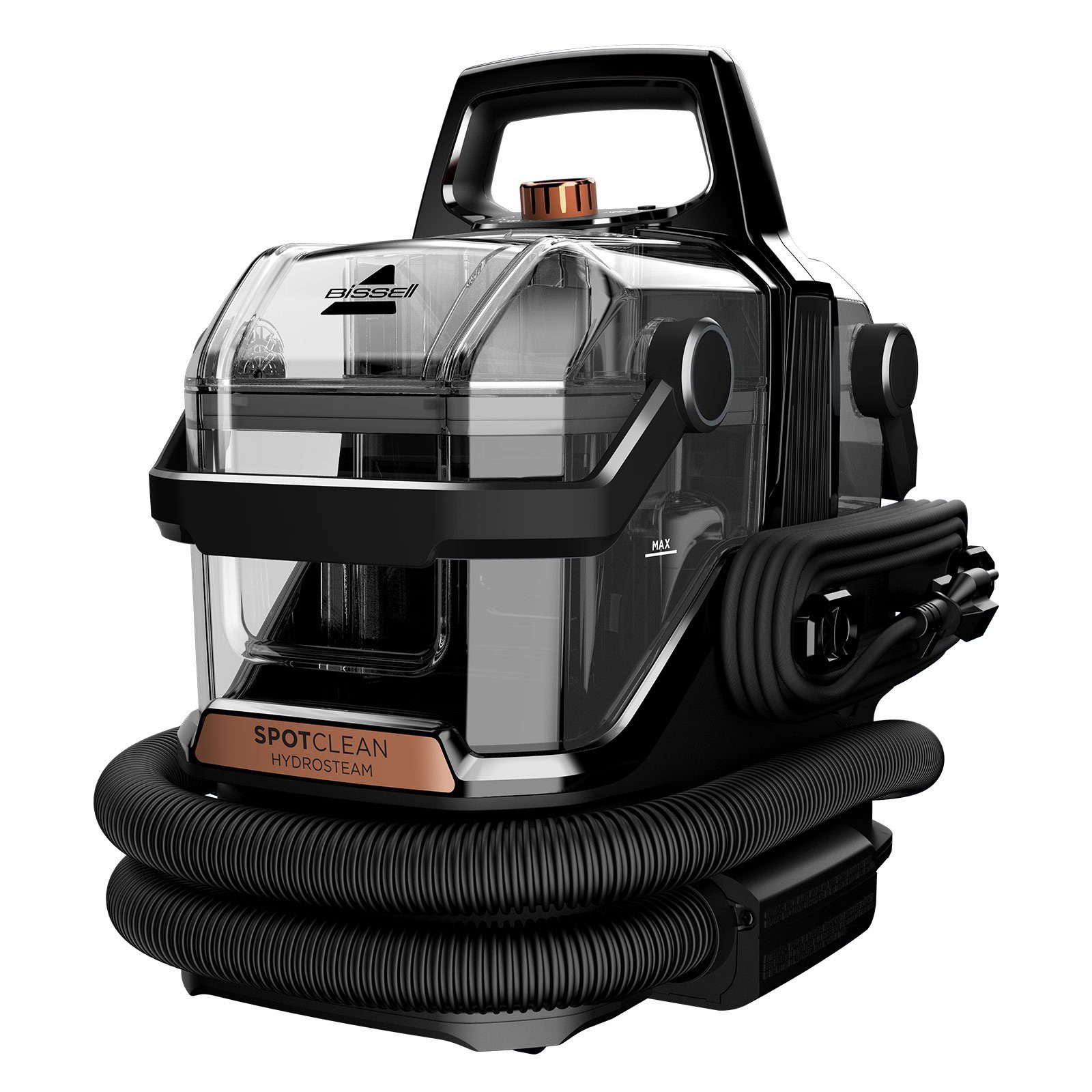 Bissell Multi-Sauger 3700N, Triple Action™: Dämpfen, Schrubben und Saugen, Leistungsstarke 1000 W