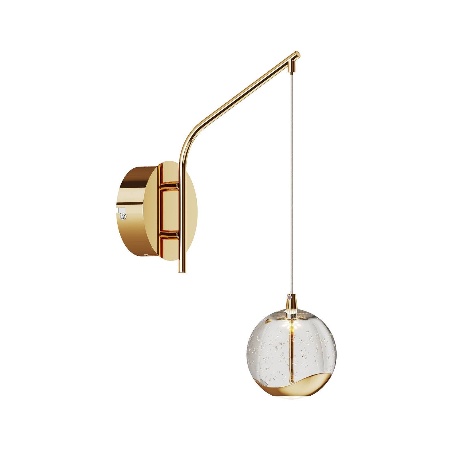 Lucande Wandleuchte Hayley, 1 x 5 W LED, warmweiß