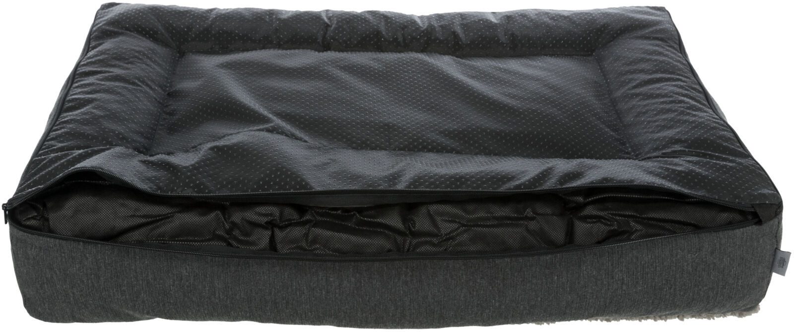 TRIXIE Tierkissen Vital Kissen Bendson - dunkelgrau/hellgrau - 100 × 70 cm