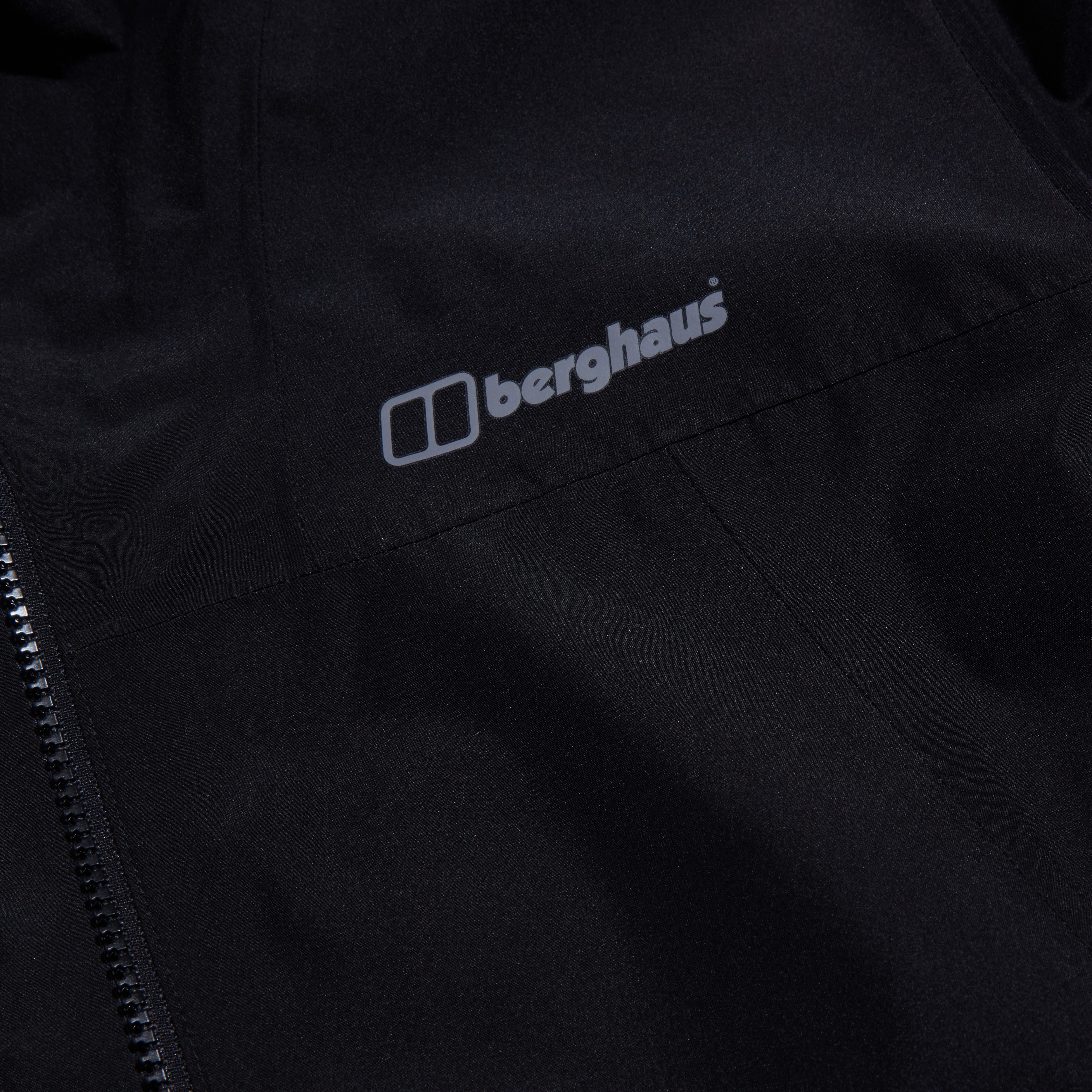 Berghaus Funktionsjacke M DELUGE PRO 3.0 JKT mit Sturmklappe, atmungsaktiv, wasserdicht, aus Polyester