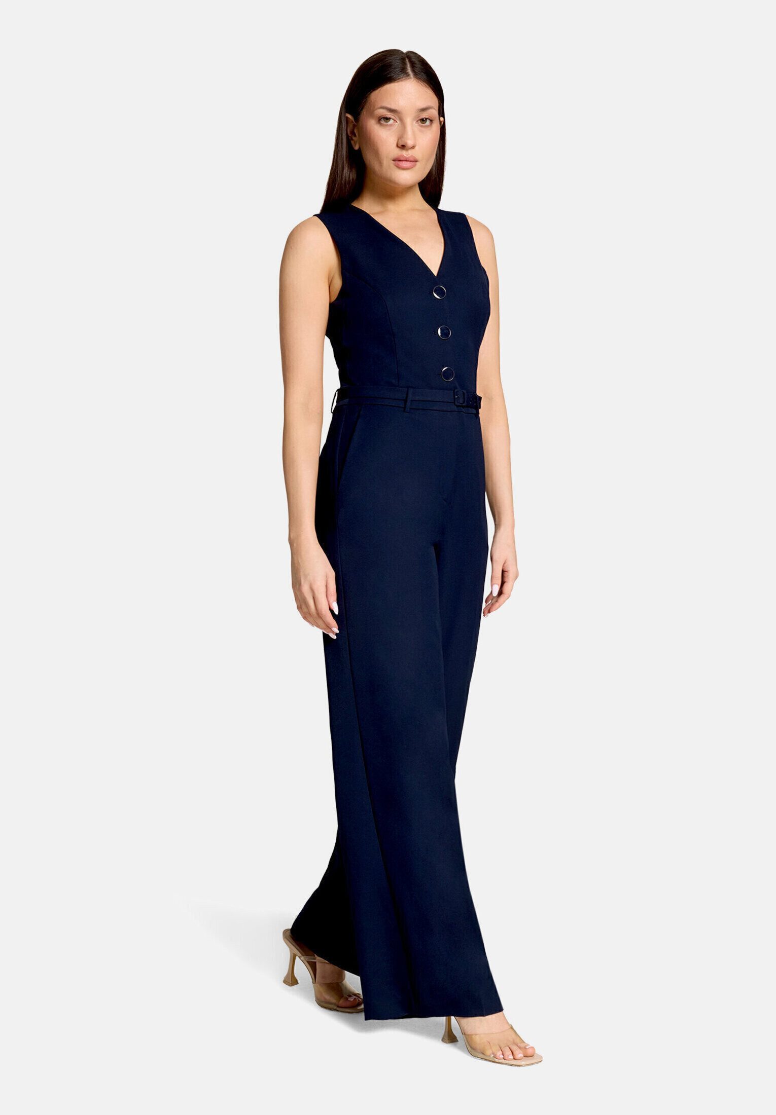 Vera Mont Overall Damen mit Gürtel (1-tlg)