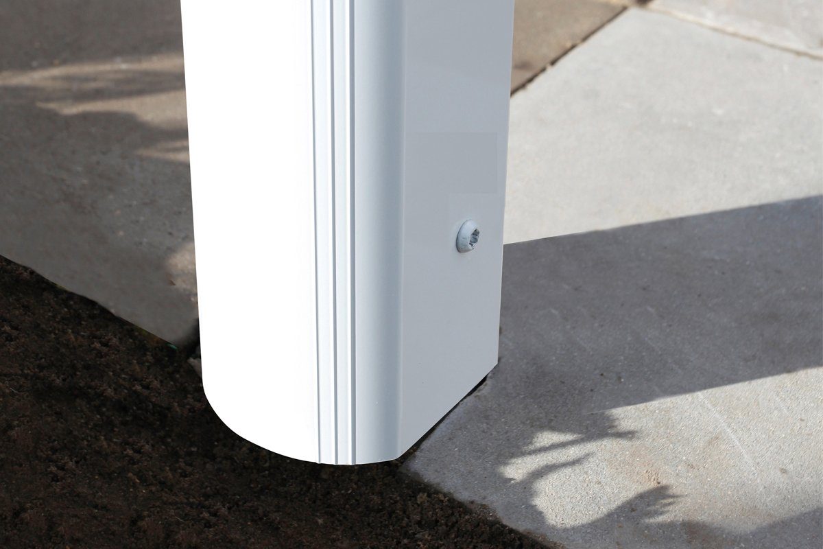 Skanholz Terrassendach Garda, Bedachung Doppelstegplatten, BxT: 648x357