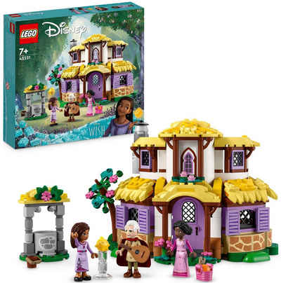 LEGO® Konstruktionsspielsteine Ashas Häuschen (43231), LEGO® Disney, (509 St), Made in Europe