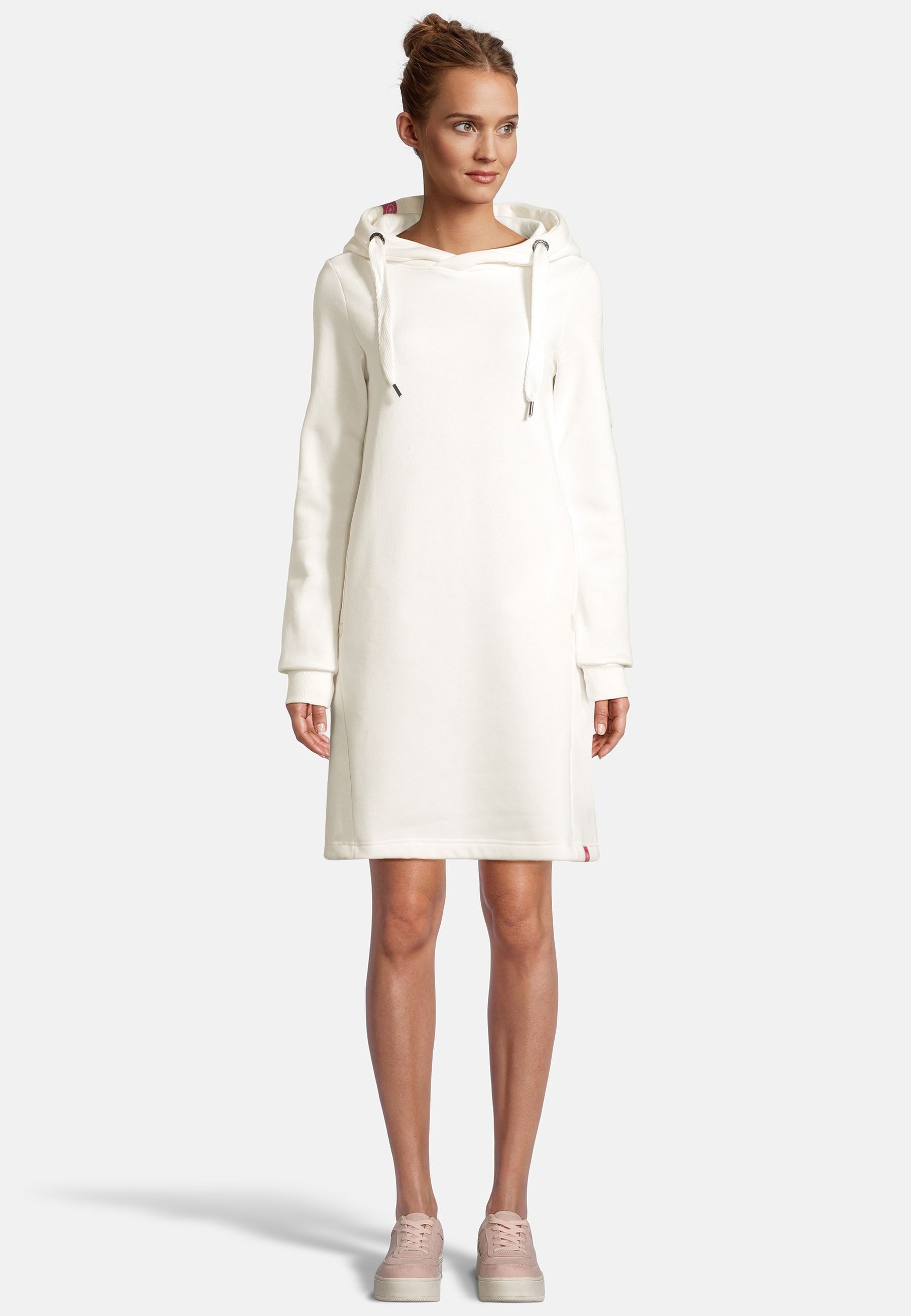 salzhaut Midikleid MÖÖV KLEID Damen Leicht tailliert salzhaut – nordisch frisch, lässig und frech für jeden Tag!