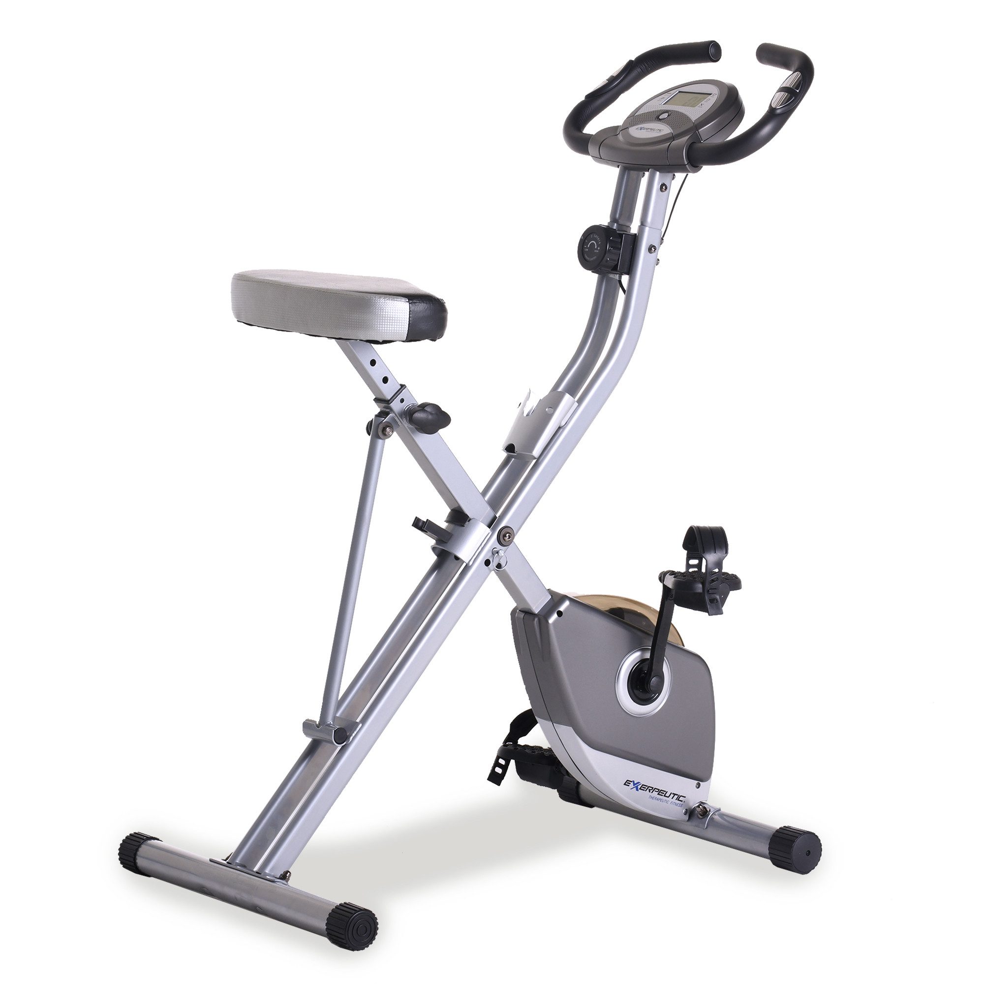 Heimtrainer Klappbar mit Magnetbremse, LCD & Pulssensor – platzsparend & leise