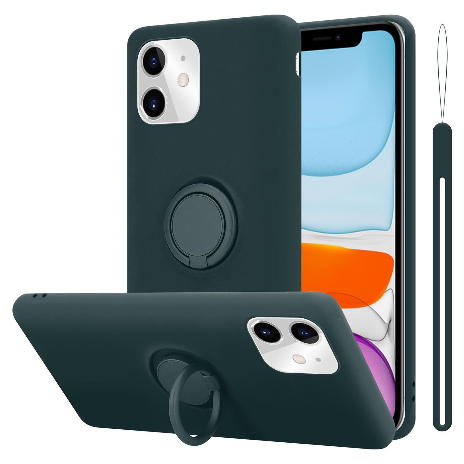 Cadorabo Handyhülle für iPhone 11 Hülle Apple iPhone 11, Robustes Hard Case - Handy Schutzhülle - Hülle - Back Cover Bumper