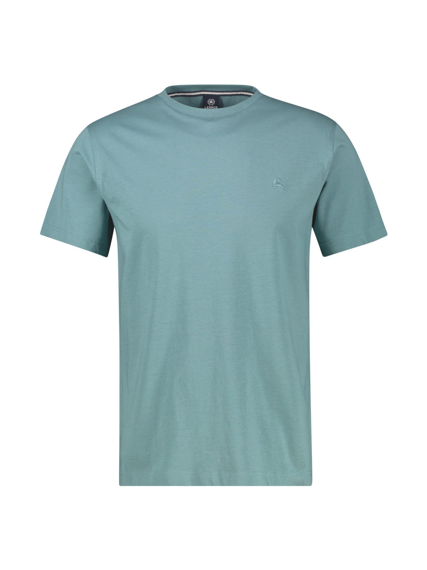 LERROS T-Shirt T-Shirt mit Rundhalsausschnitt Herren Shirt aus 100% Baumwolle, einfarbig, Jersey-Qualität