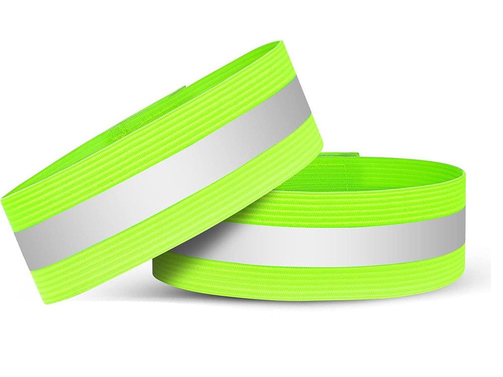 VERK GROUP Reflektorband Reflektorband Reflektierend Leuchtband Armband, Reflektor, Sicherheit, Joggen, Set