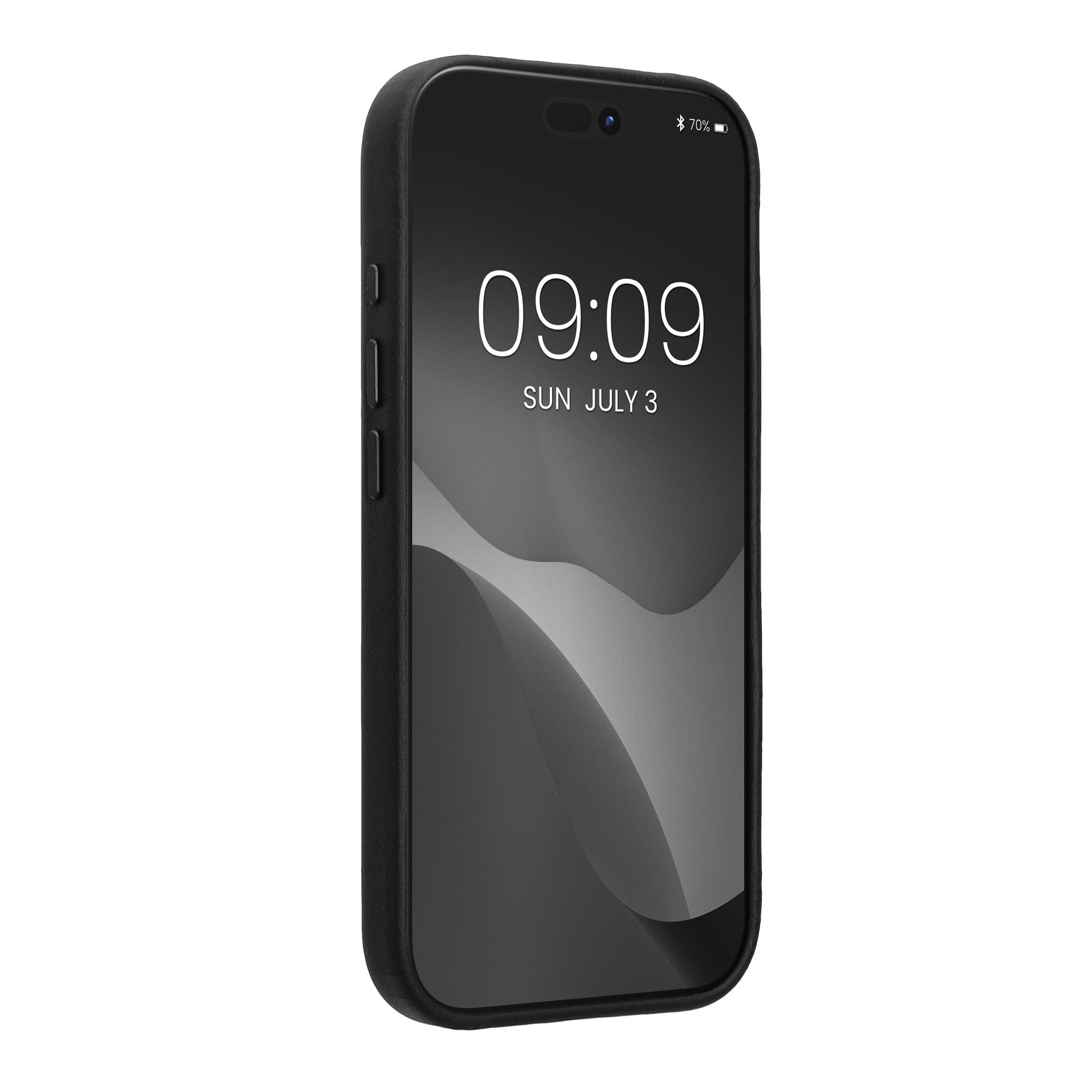 kalibri Smartphone-Hülle Hülle für Apple iPhone 17 Pro, Leder Handy Cover Case - Hardcover Schutzhülle