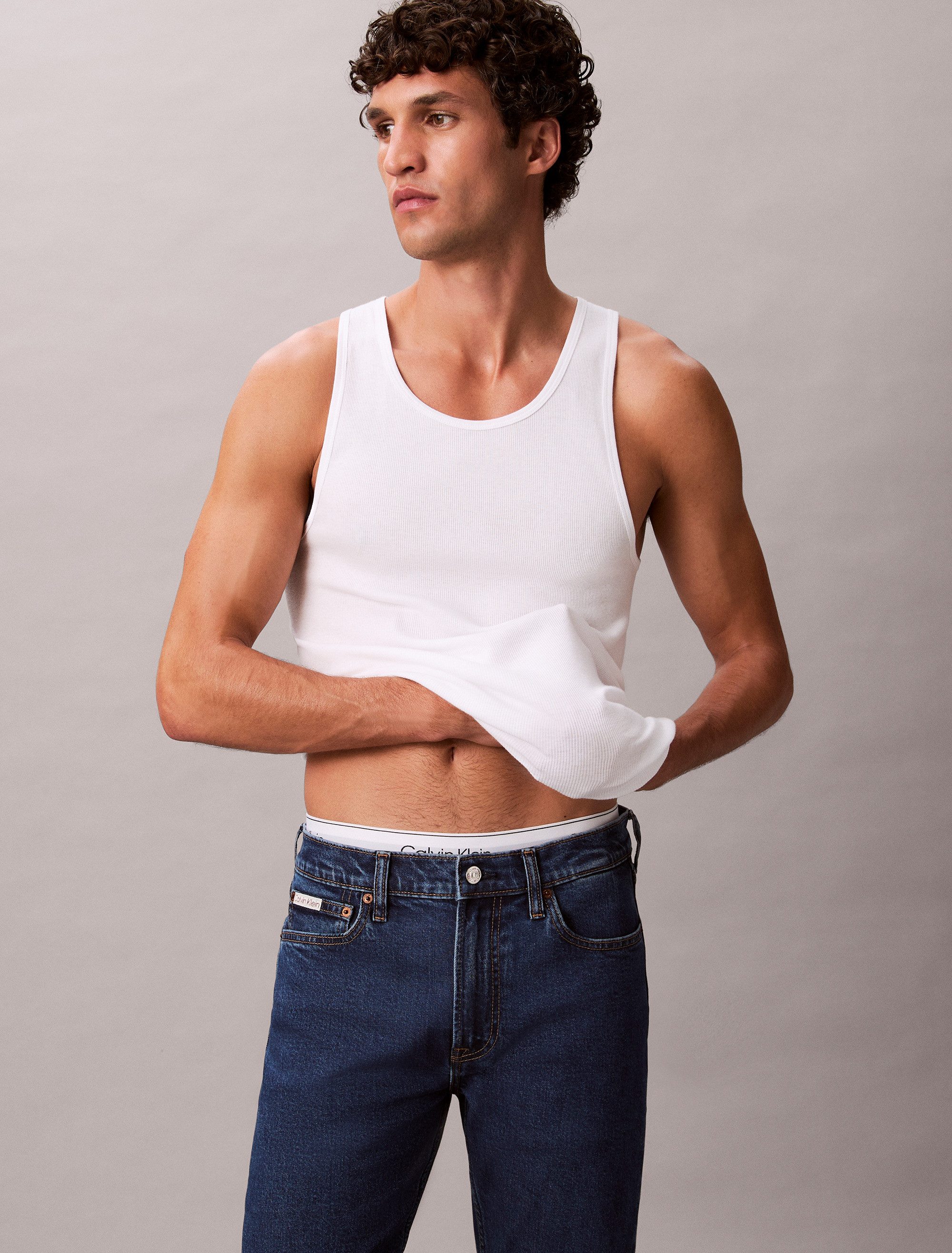 Calvin Klein Jeans Slim-fit-Jeans SLIM TAPER JEANS Slim fit – Bild 5 von 5
