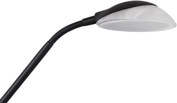 TRIO Leuchten LED Stehlampe Orson, Dimmer, Lesearm, LED fest integriert, Warmweiß, Getrennt schaltbar,integrierter Dimmer,Memory Funktion