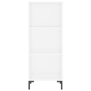 vidaXL Sideboard Highboard Weiß 34,5x32,5x180 cm Holzwerkstoff