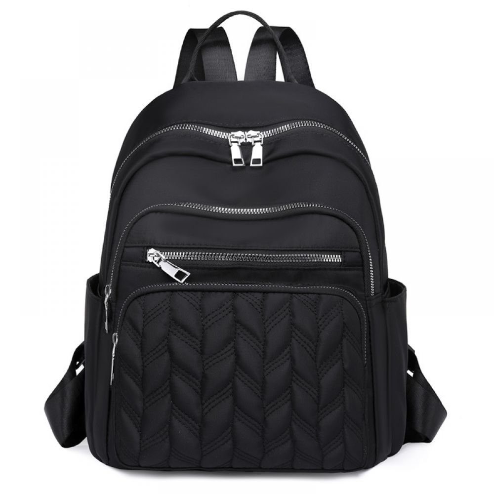 Rucksack Schulrucksack Rucksack GelldG Laptop schwarz Tagesrucksack Elegant Damen