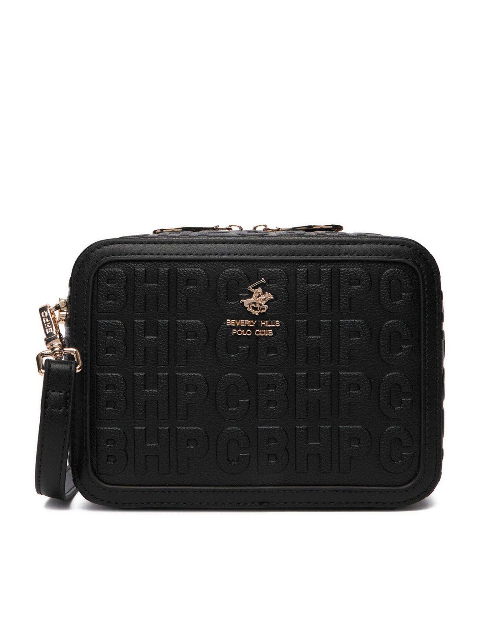 BEVERLY HILLS POLO CLUB Handtasche Beverly Hills Polo Club Damenhandtasche Schwarz BEVERLY HILLS POLO CLU