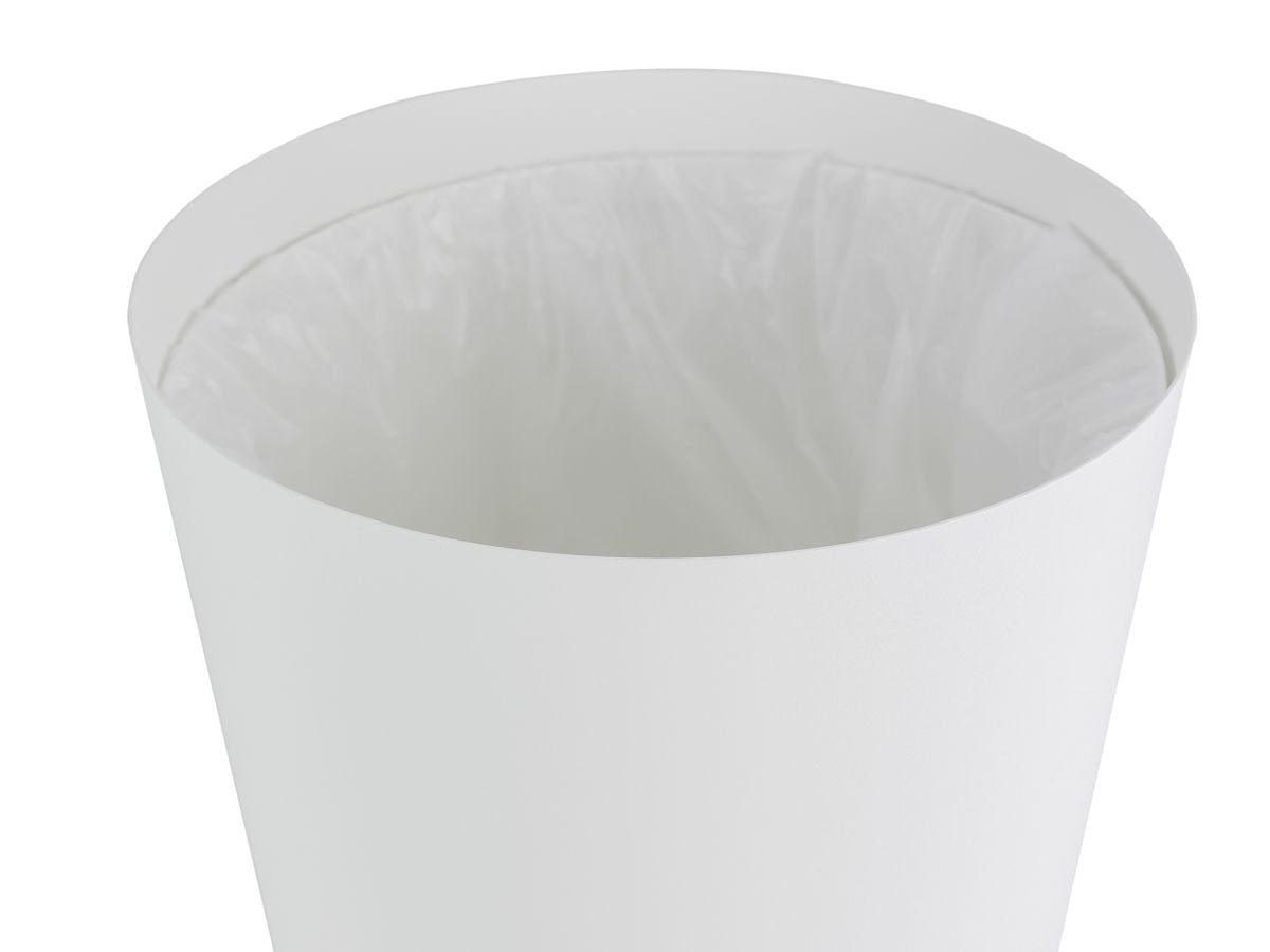 minimalistisch, Papierkorb 28cm und klein Mülleimer, weiß Rin, modern, Yamazaki rund, nur hoch