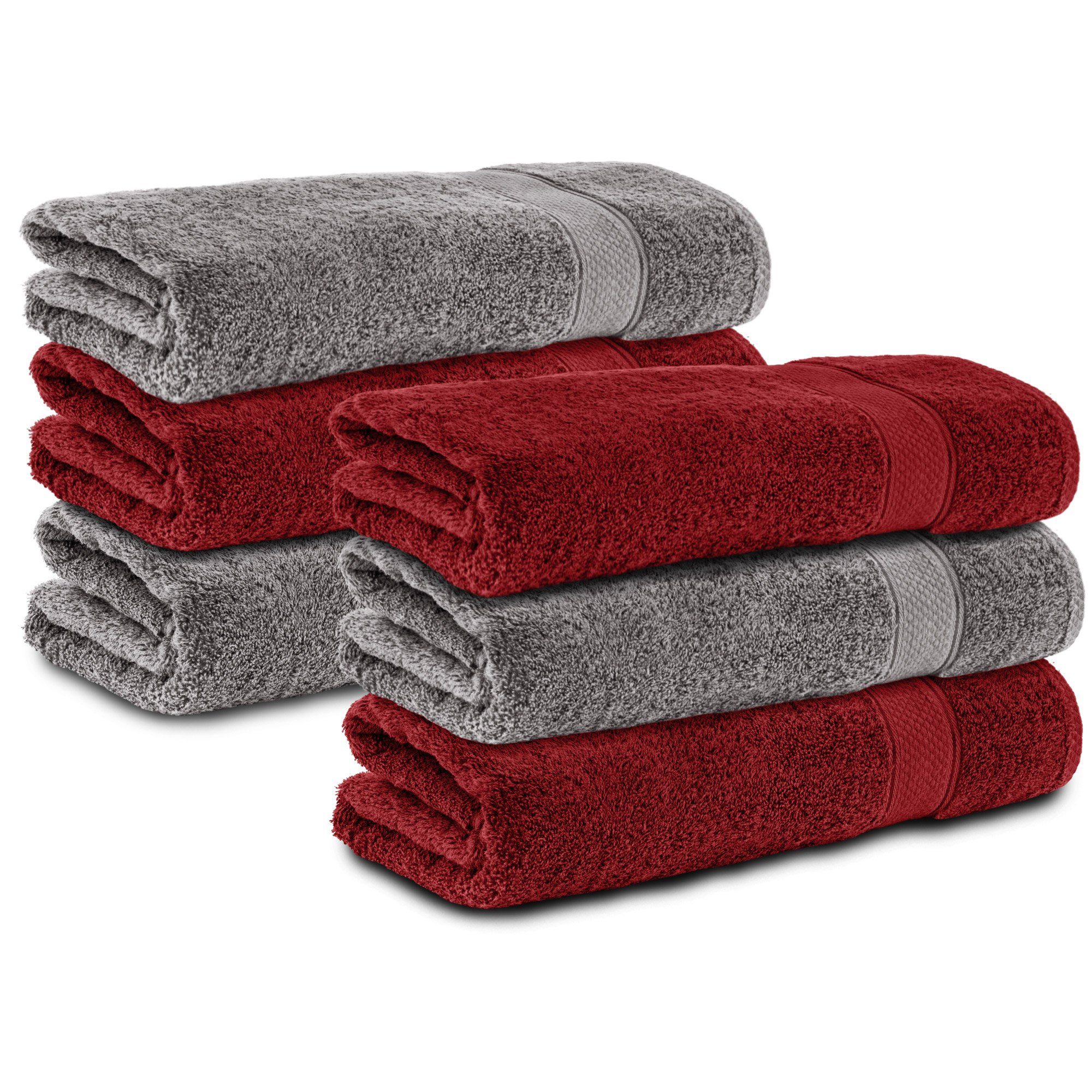 Komfortec Handtuch Set 100% Baumwolle, 470 günstig online kaufen