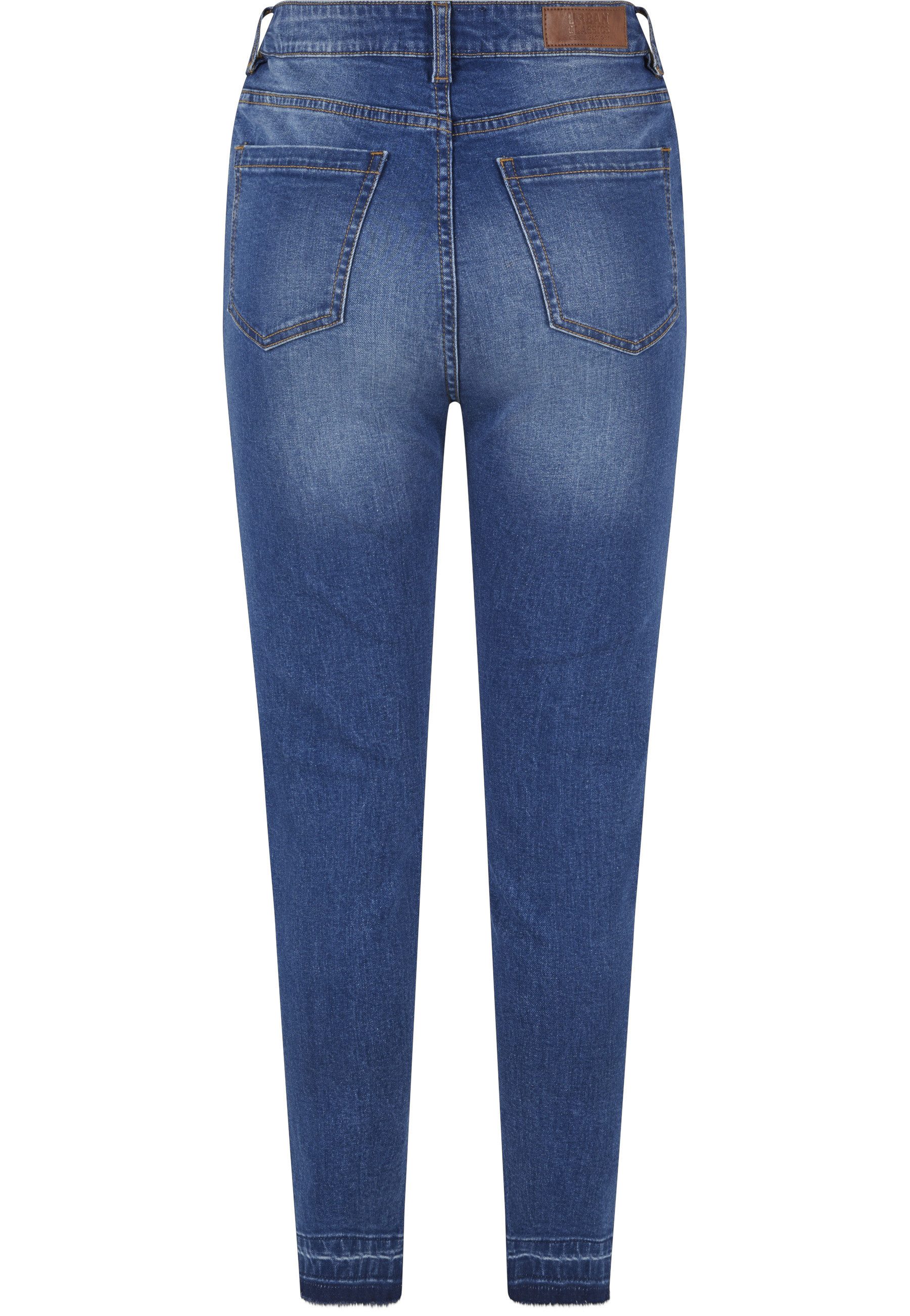 URBAN CLASSICS Bequeme Jeans Urban Classics Damen Skinny Fit Jeans