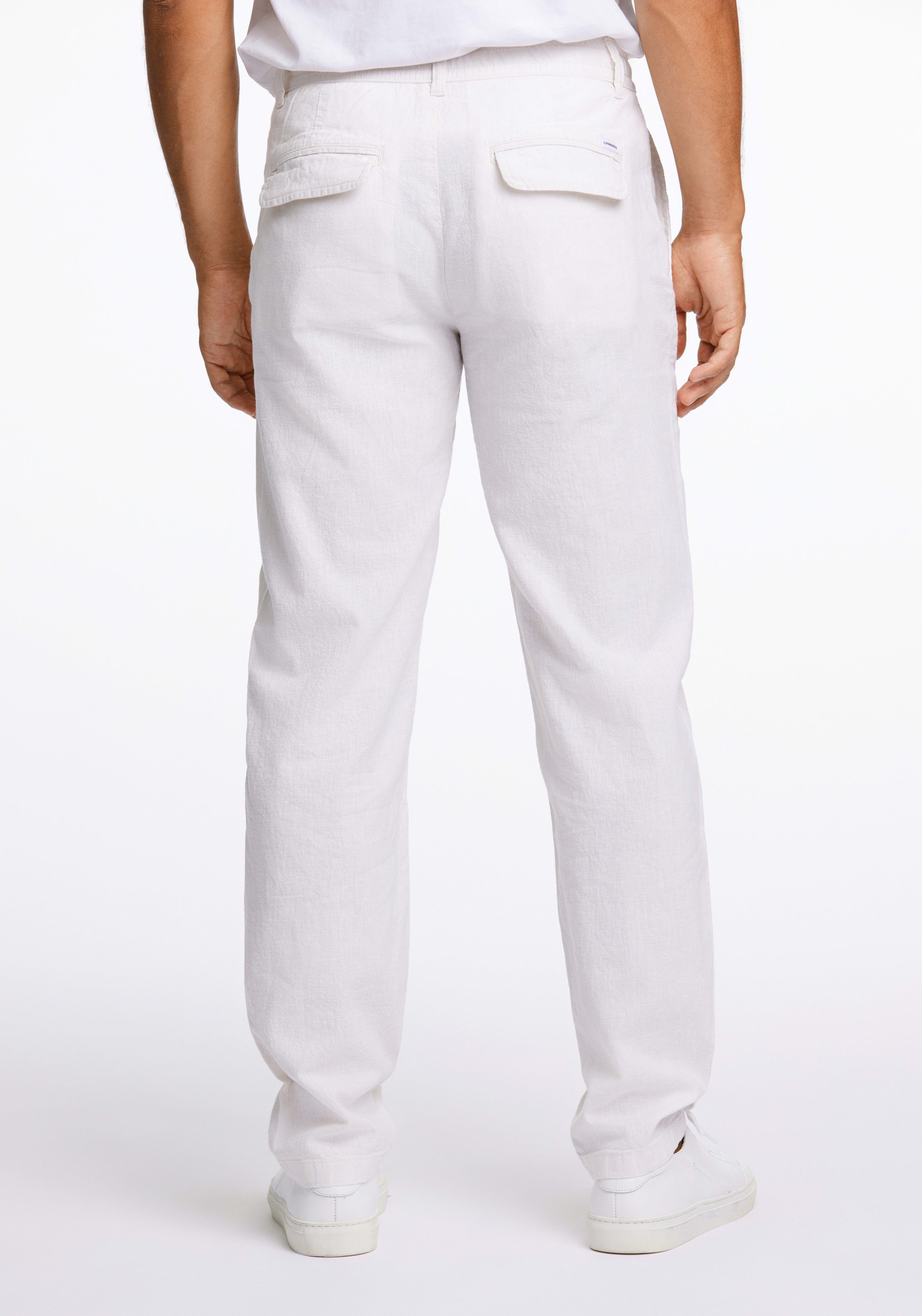 LINDBERGH Leinenhose mit Gummizug und Kordel
