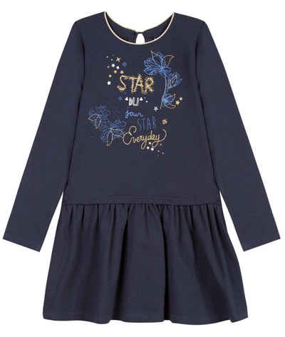 3 Pommes A-Linien-Kleid »3 POMMES Mädchen Kleid Langarm Star Bleu Navy« (1-tlg)