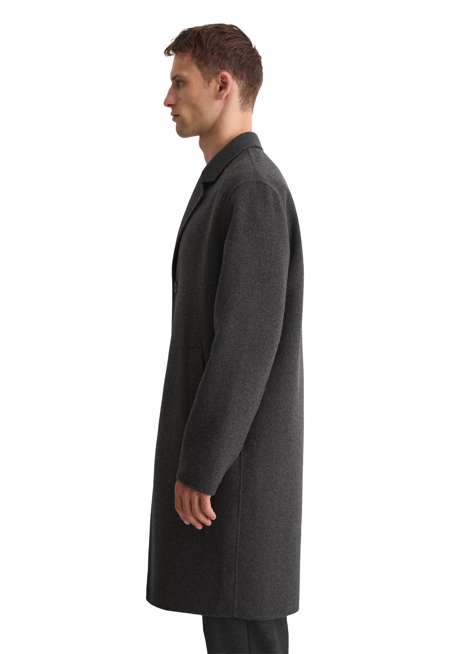 Marc O'Polo Wollmantel aus recyceltem Double-Face-Wool-Mix