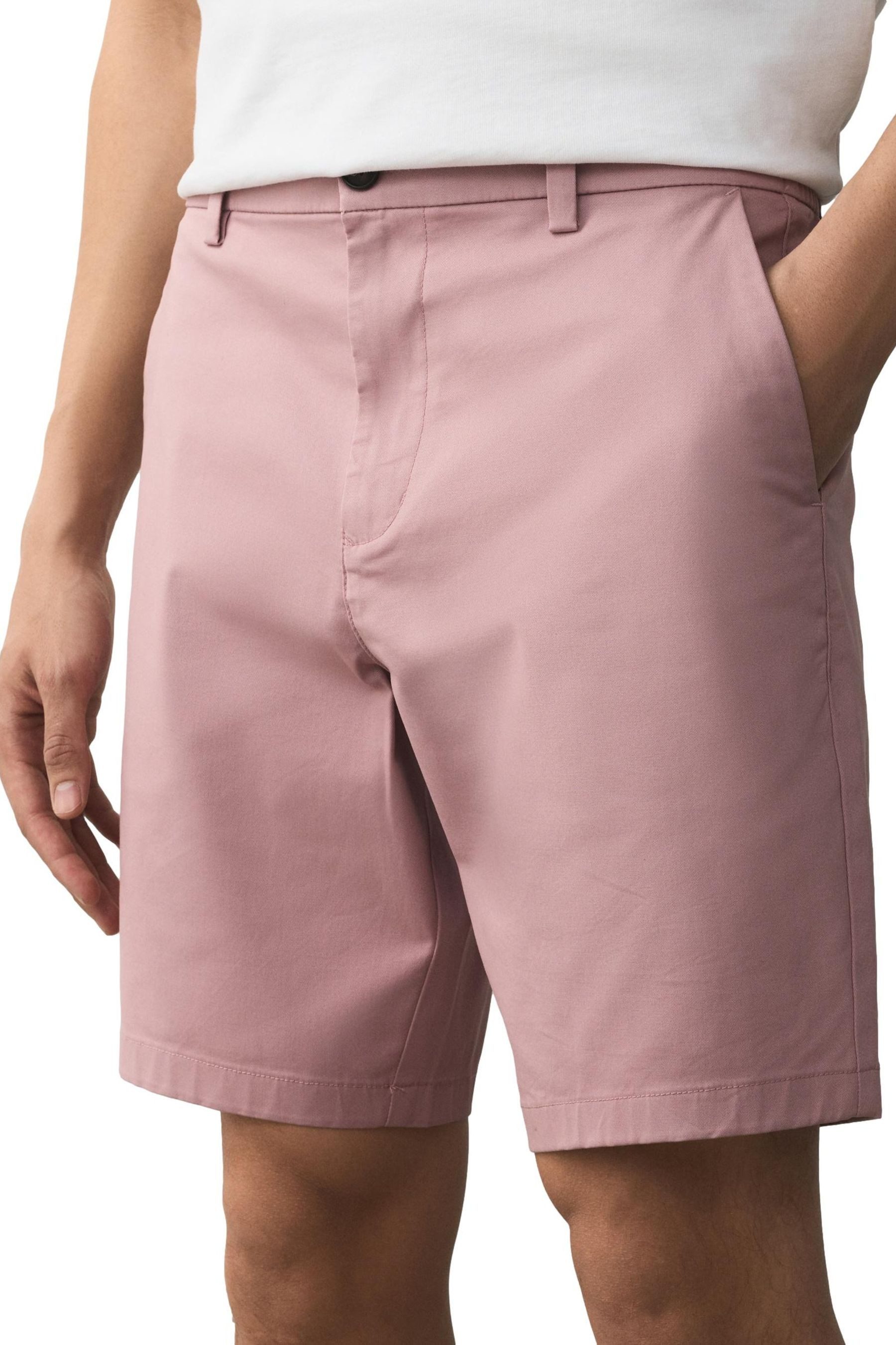 Shorts Stretch-Chinoshorts mit elastischem Bund