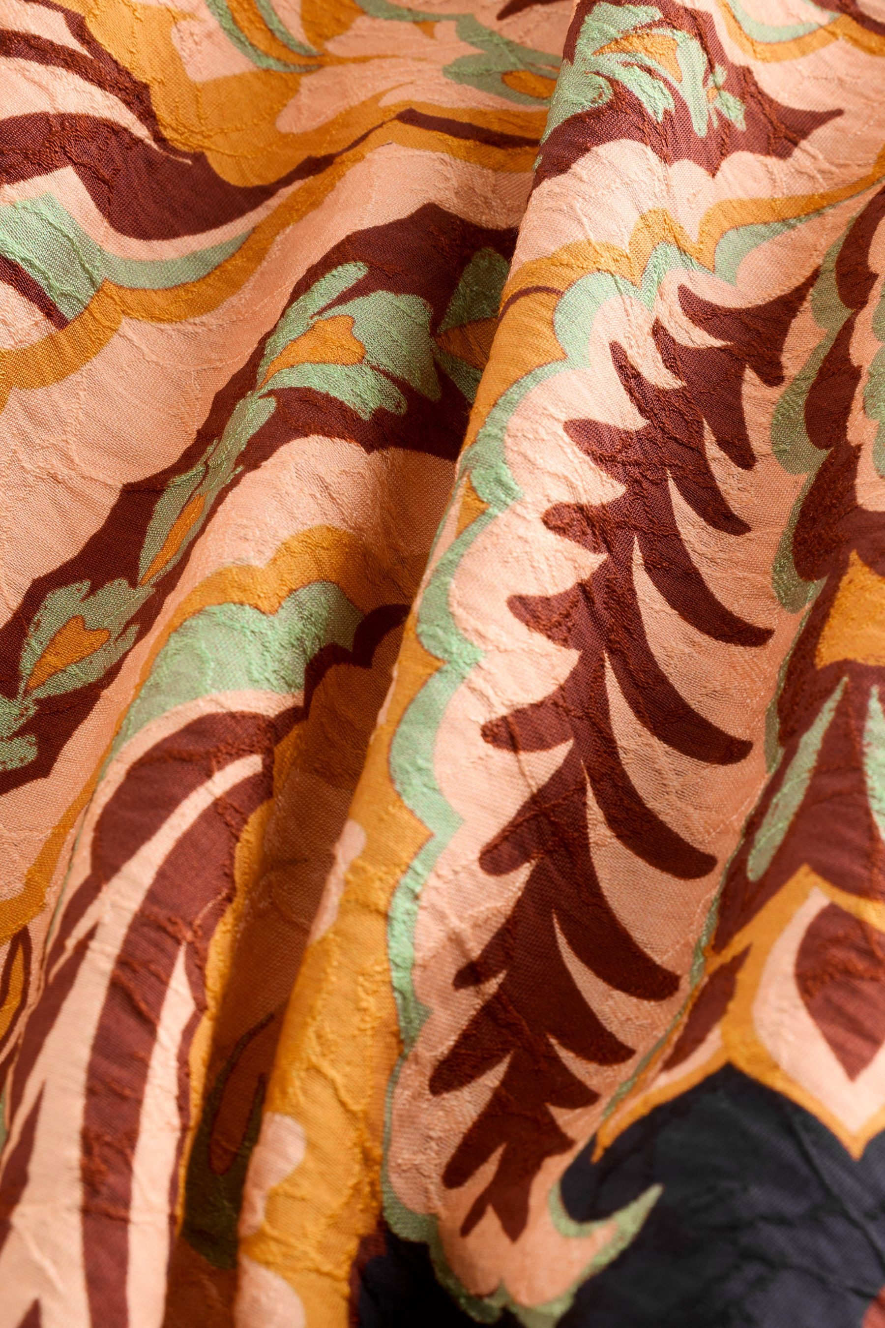 Next Sommerkleid Sommerliches Midi-Schlupfkleid, Kurzgröße (1-tlg)