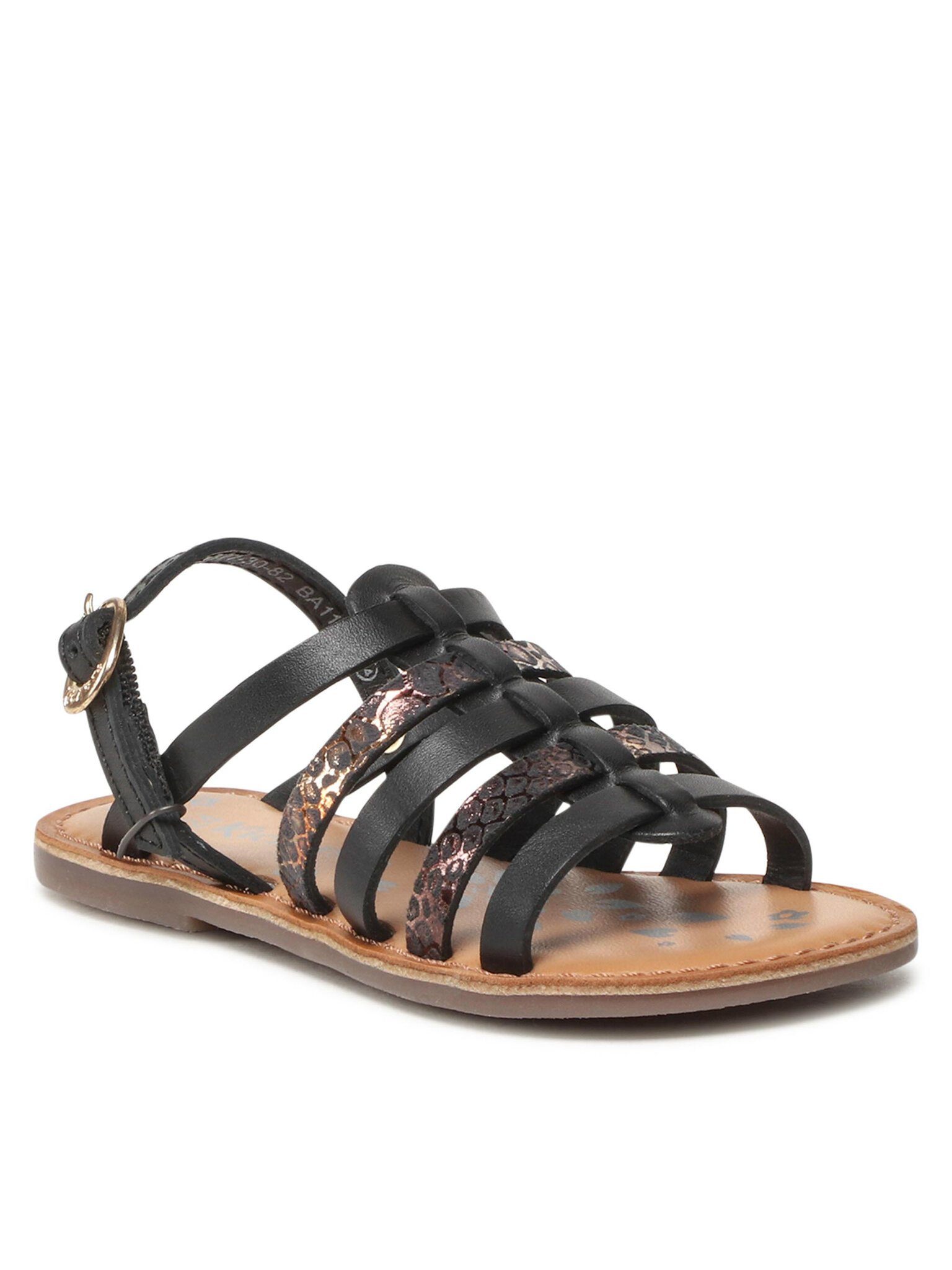 Kickers Sandalen Dixon 695577-30 M Noir Reptile 82 Sandale