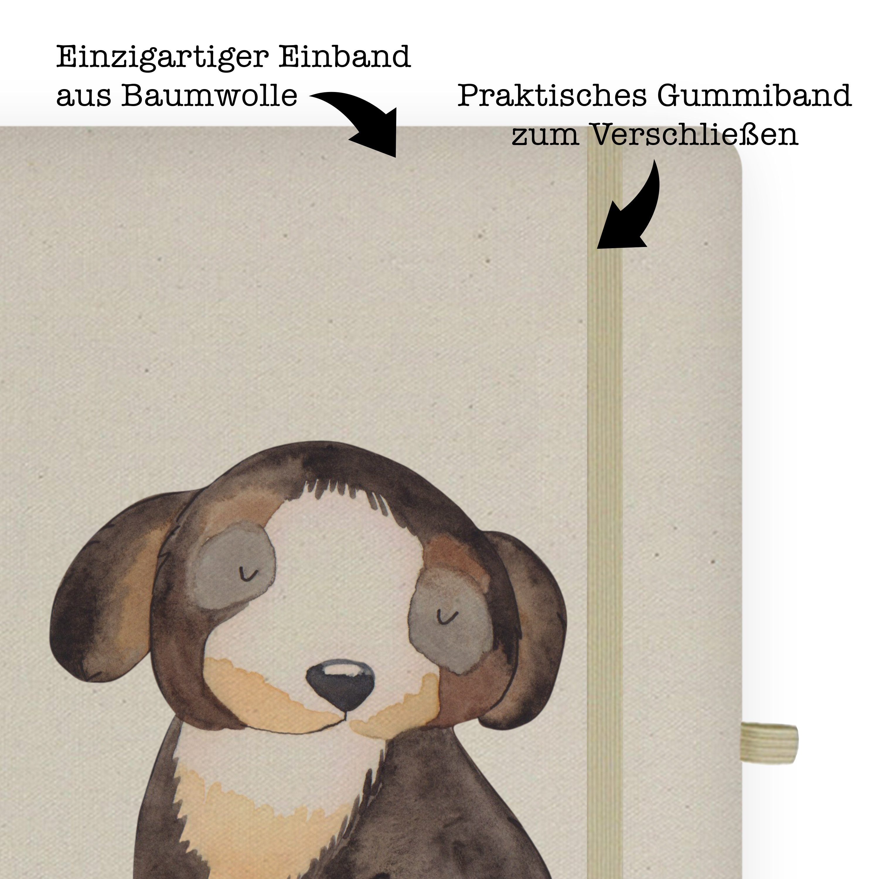 Hund Sp - Mrs. Tierliebhaber, Geschenk, & Panda - entspannt Panda Transparent Mr. & Notizbuch Mrs. Mr. flauschig,