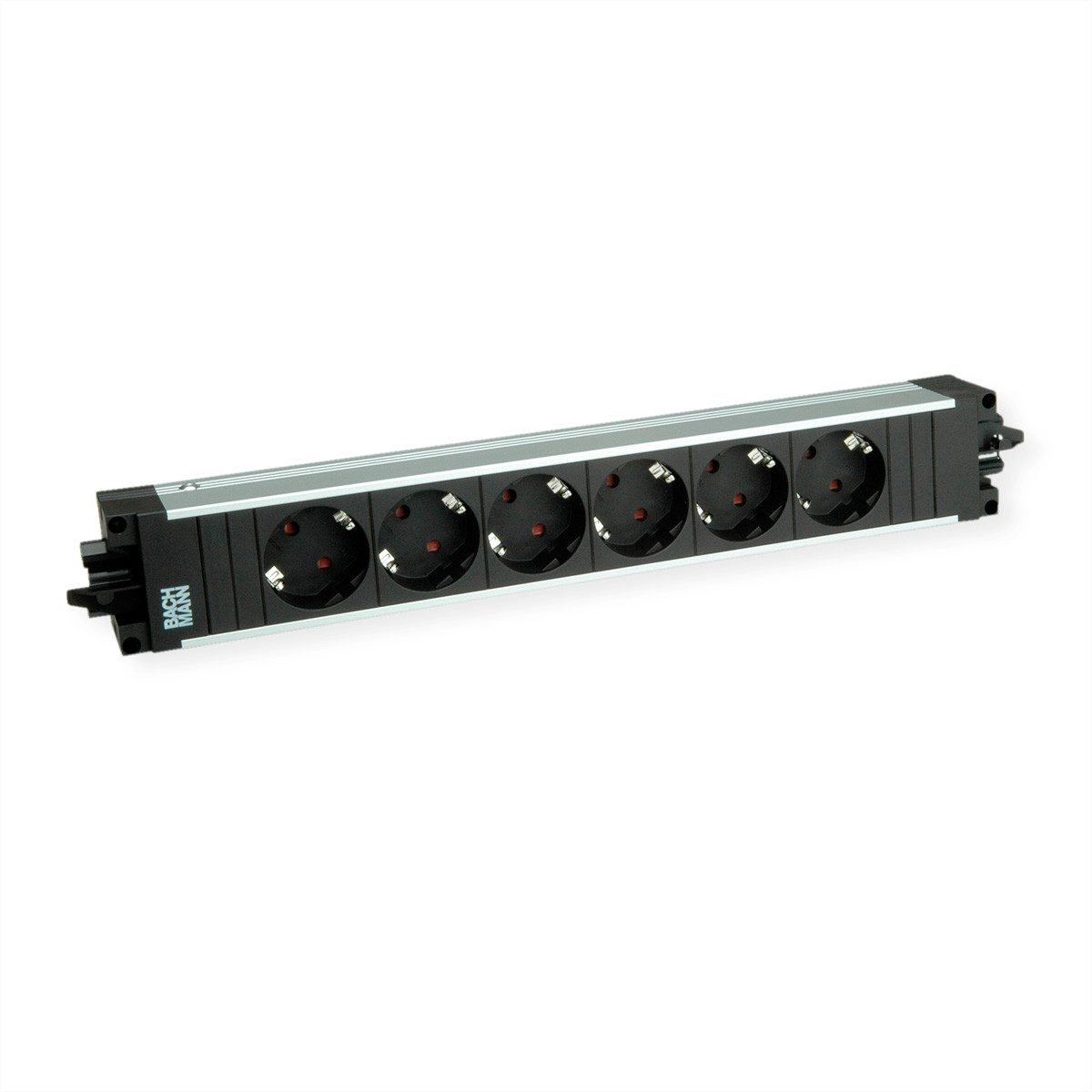 STEP ALU 6xCEE7/3 GST18 Einbau-Tischsteckdosenleiste