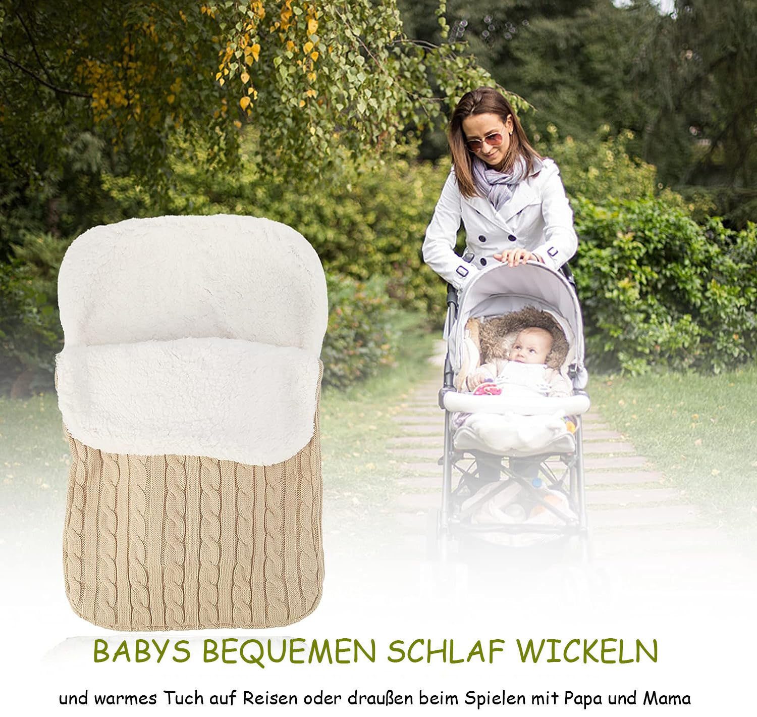 Coonoor Babyschlafsack Baby Winter, dicke warme günstig online kaufen
