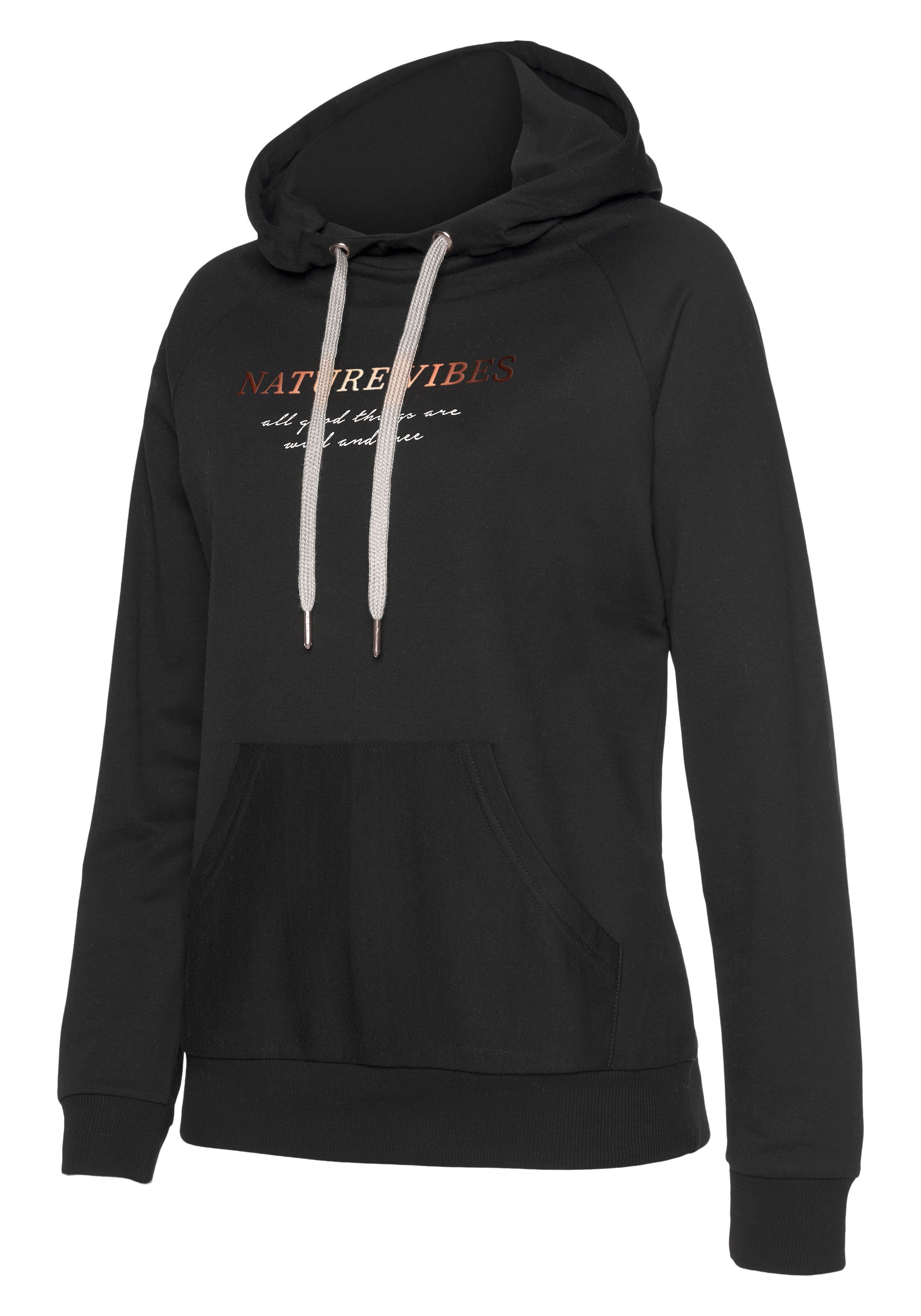 LASCANA Hoodie mit Kängurutasche, Loungewear