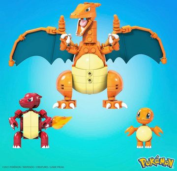 MEGA Spielfigur Pokémon Charmander Evolution Set, zum Zusammenbauen