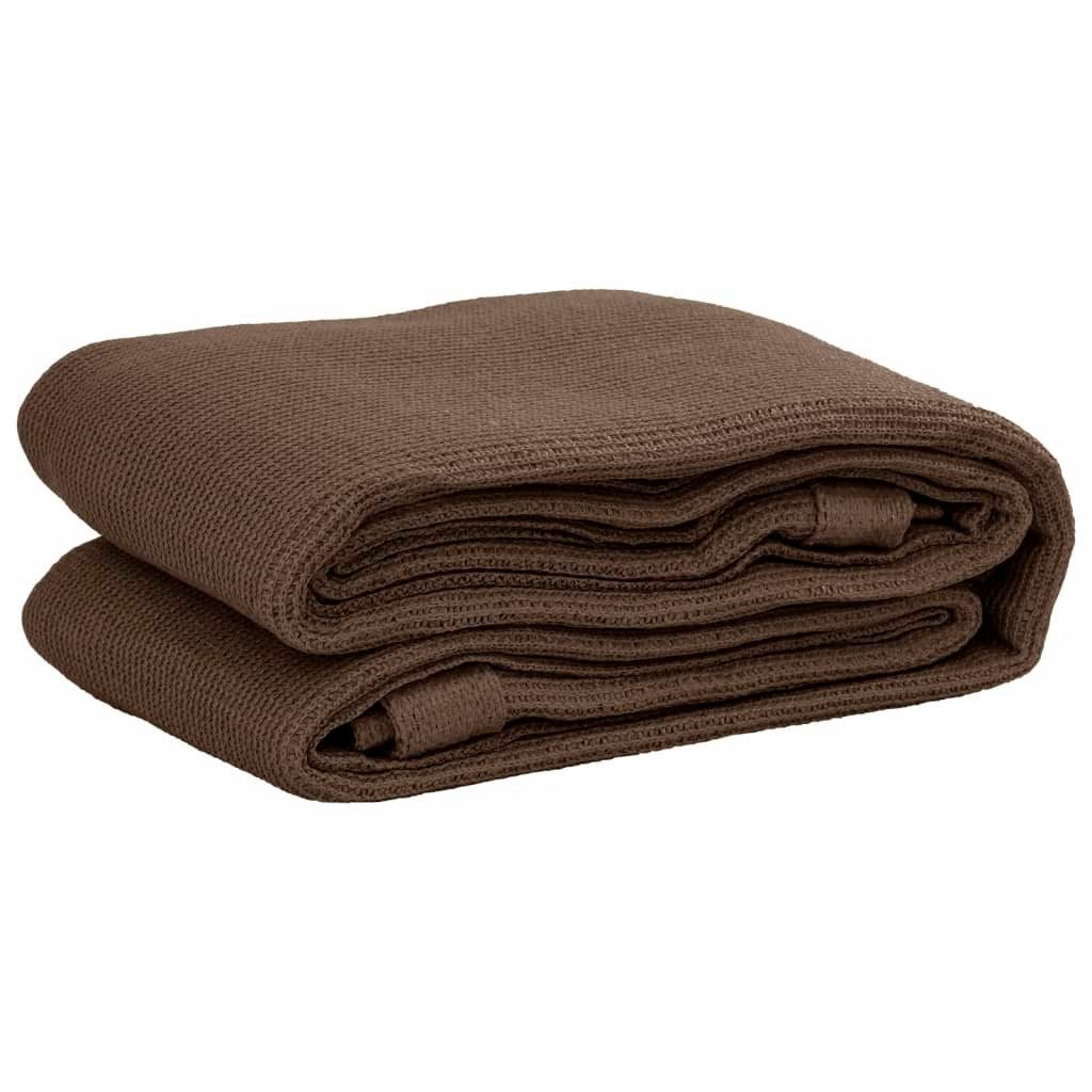 vidaXL Zeltteppiche Zeltteppich 250x500 cm Braun günstig online kaufen