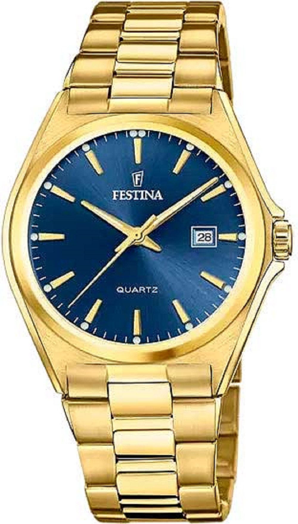 Festina Quarzuhr Herrenuhr mit japanischem Quarz-Uhrwerk - Serie: Klassik F günstig online kaufen
