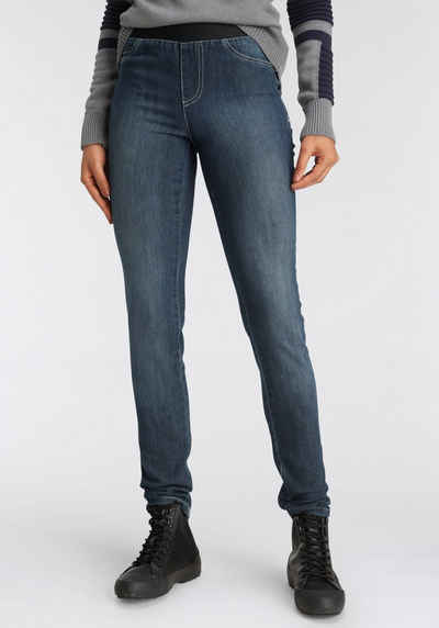Arizona Skinny-fit-Jeans Mid Waist Comfort-Stretch