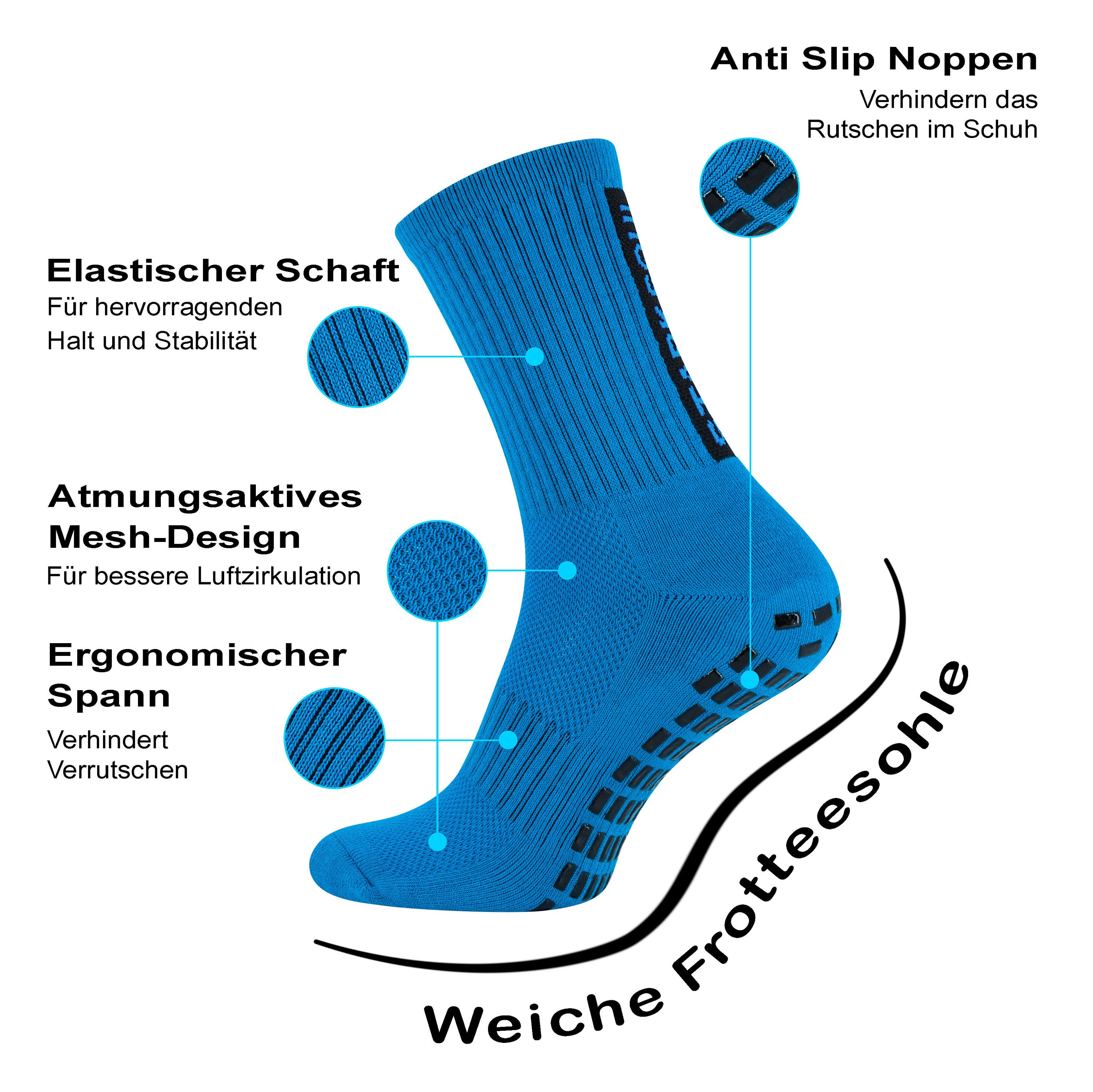 Stark Soul® Sportsocken Rutschfeste Sportsocken - Performance Socken mit AB günstig online kaufen