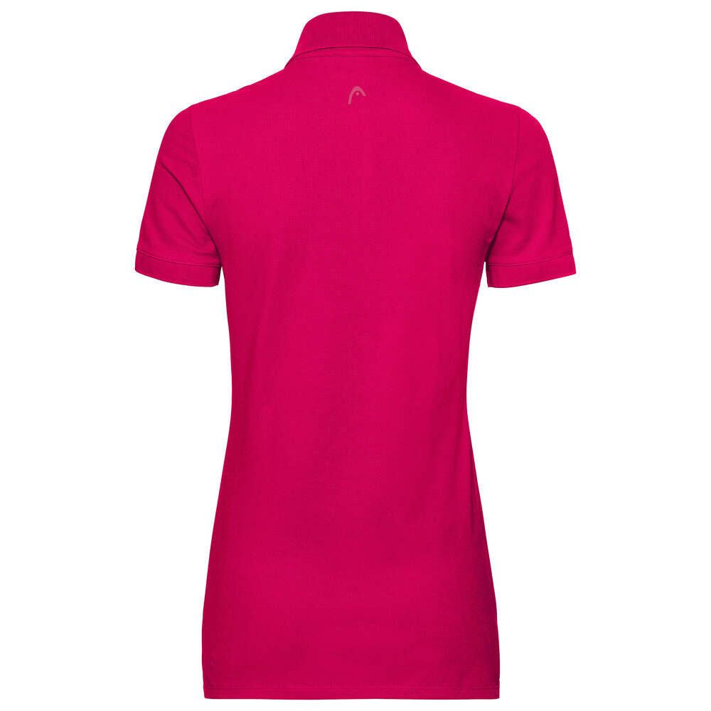 Head Poloshirt (100% Baumwolle) magenta Damen