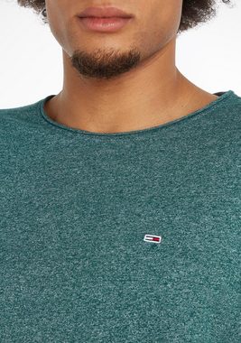 Tommy Jeans T-Shirt »TJM SLIM JASPE C NECK« mit Markenlabel