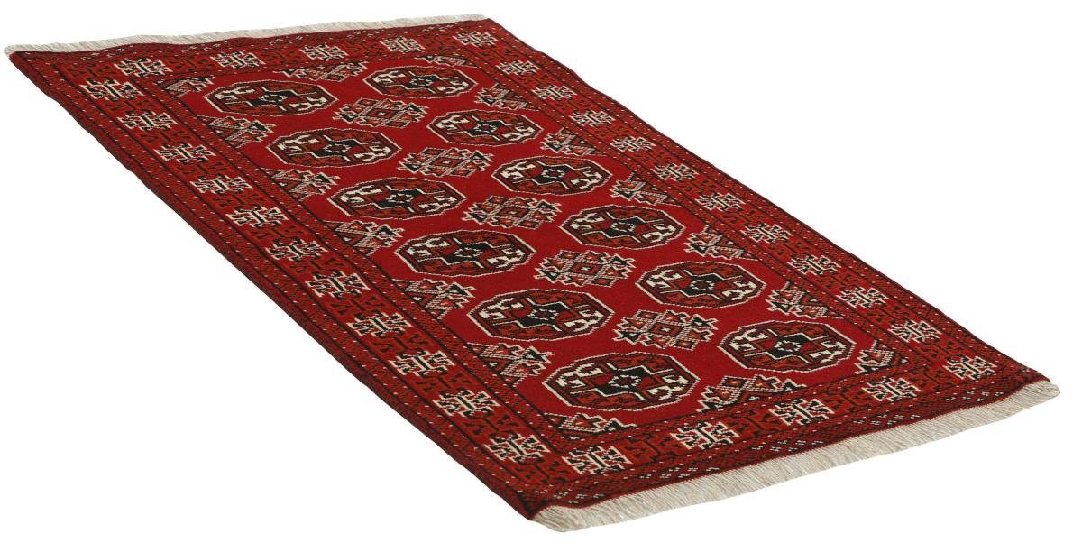 Orientteppich Höhe: Turkaman Perserteppich, Orientteppich 98x143 Nain Handgeknüpfter rechteckig, 6 Trading, mm /