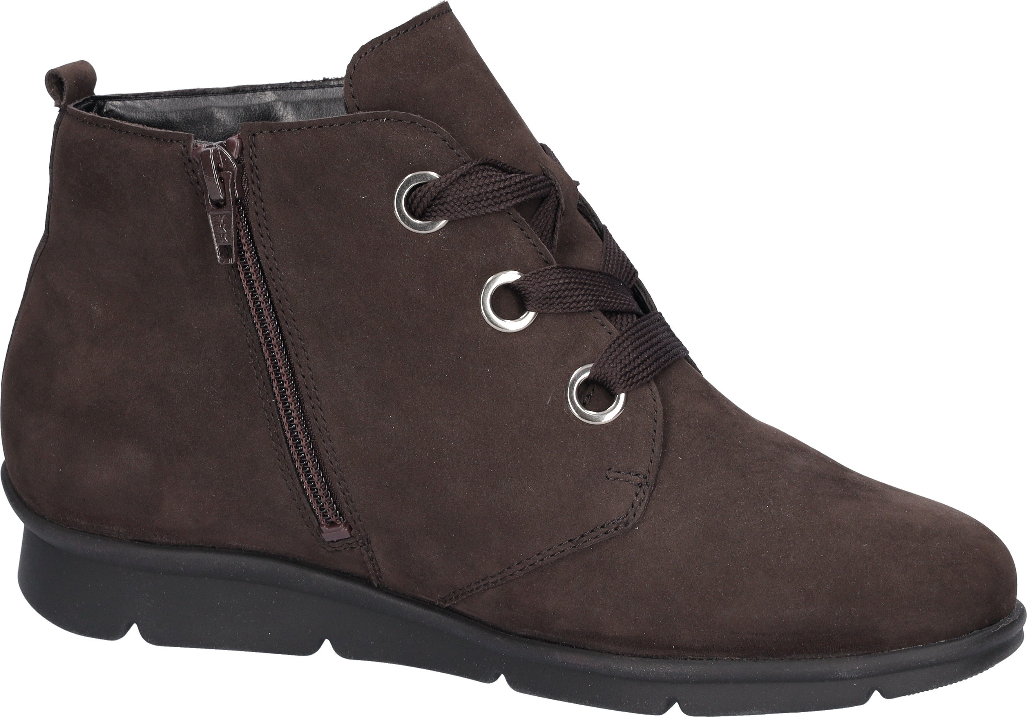 Waldläufer K-INGA Schnürboots, Stiefelette, Bequemschuh in Komfortweite K = extraweit