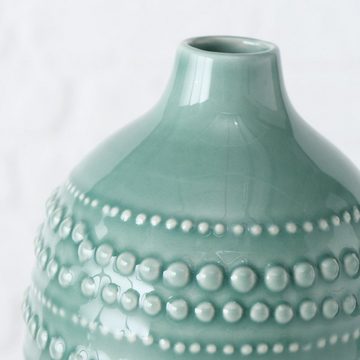 BOLTZE Tischvase Meruna 3-teilig Blumenvase Keramik Vase, 11,50