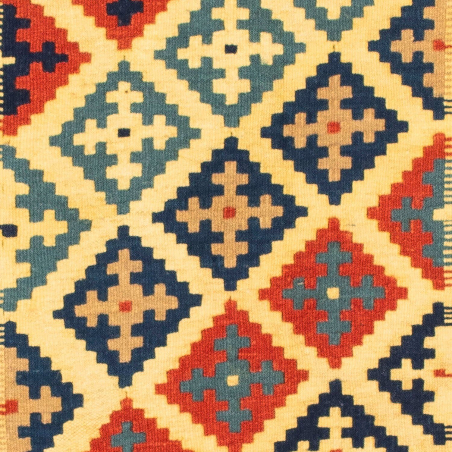 x 102 mm, Oriental - Wollteppich Wohnzimmer, - 6 morgenland, mehrfarbig, cm 105 - quadratisch, quadratisch Höhe: Kelim Einzelstück
