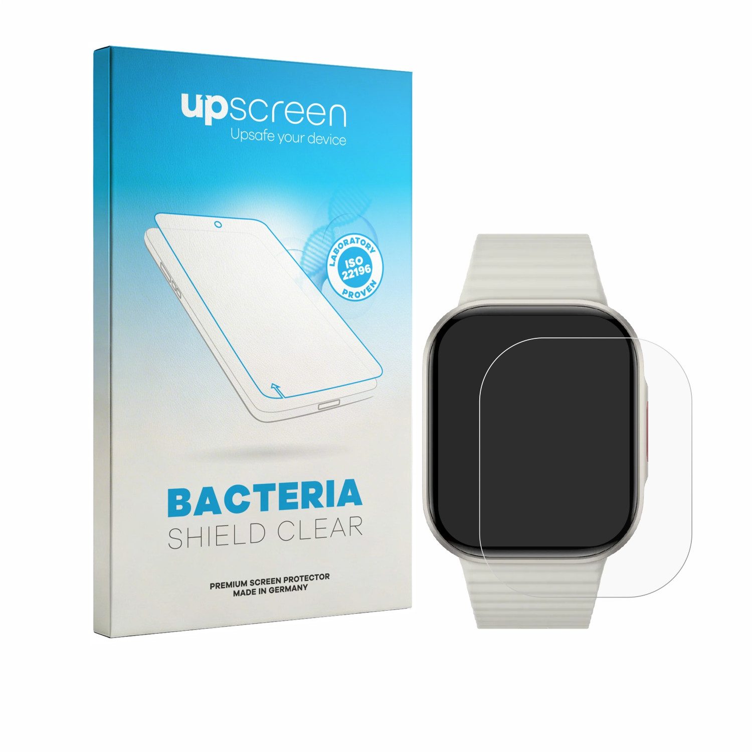 upscreen Displayschutzfolie Schutzfolie für Xiaomi Redmi Watch 6 Lite, Displayschutz Schutz Folie Klar antibakteriell