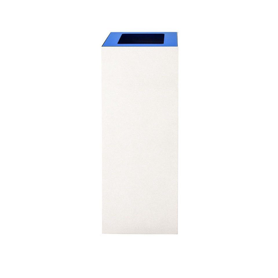 Mülltrennsystem L, Blau modulare mit PROREGAL® Deckel 60 für Abfalltrennanlage Anthrazit