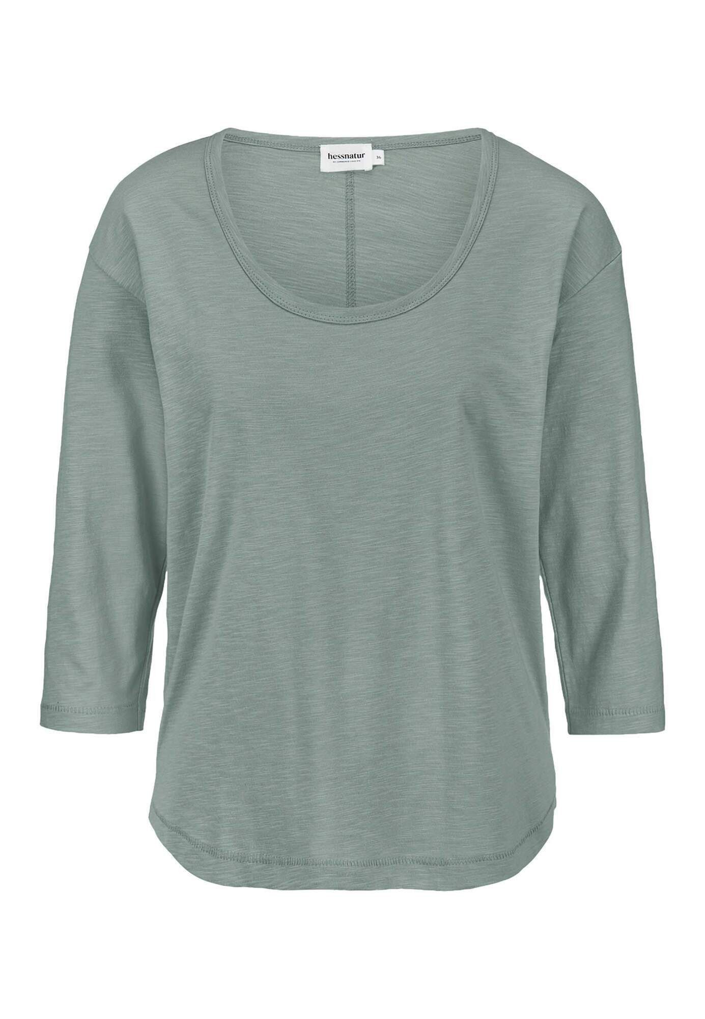 Hessnatur T-Shirt aus reiner Bio-Baumwolle (1-tlg)
