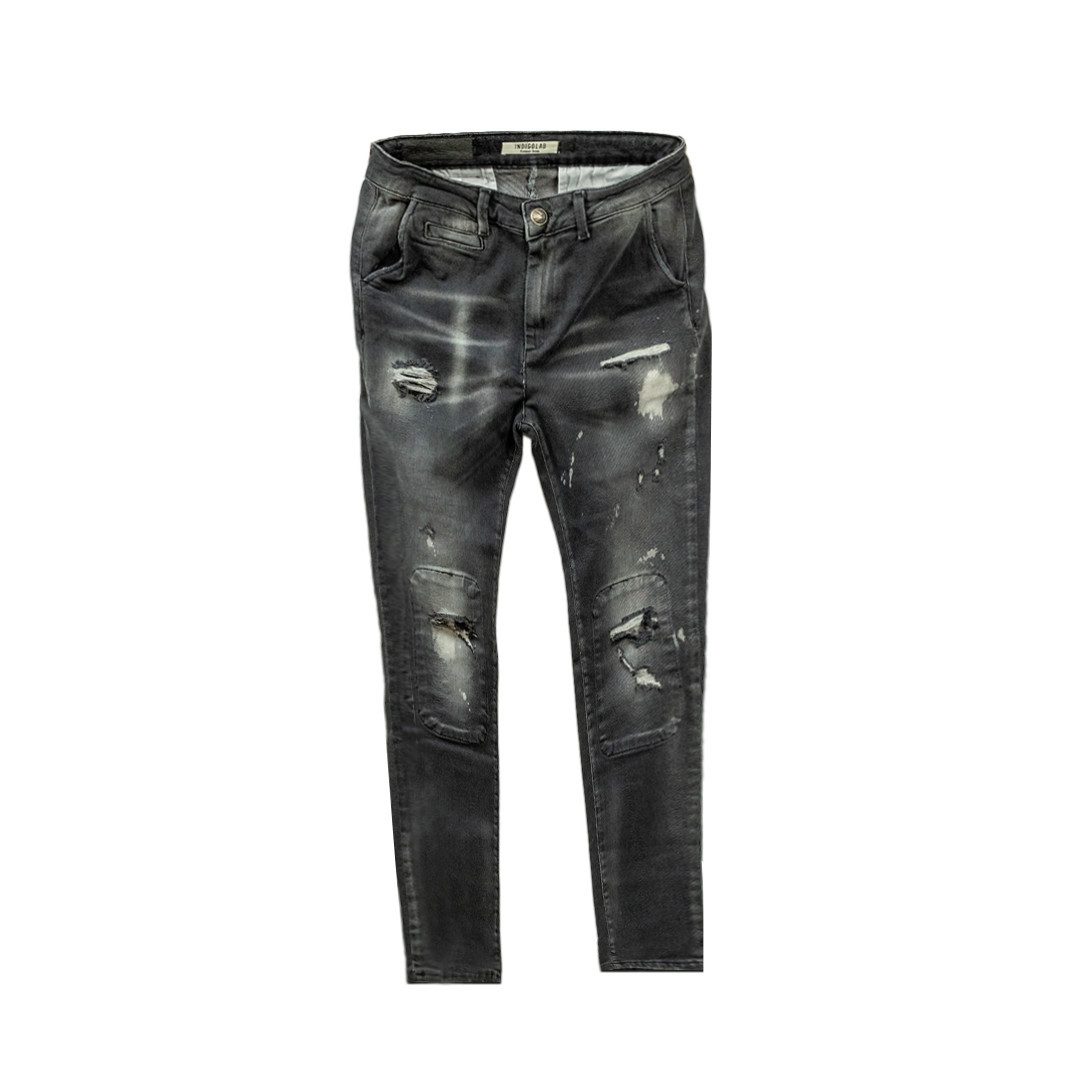 Slim-fit-Jeans Hochwertige Grau Damenjeans – Slim Fit, komfortabel & stilvoll