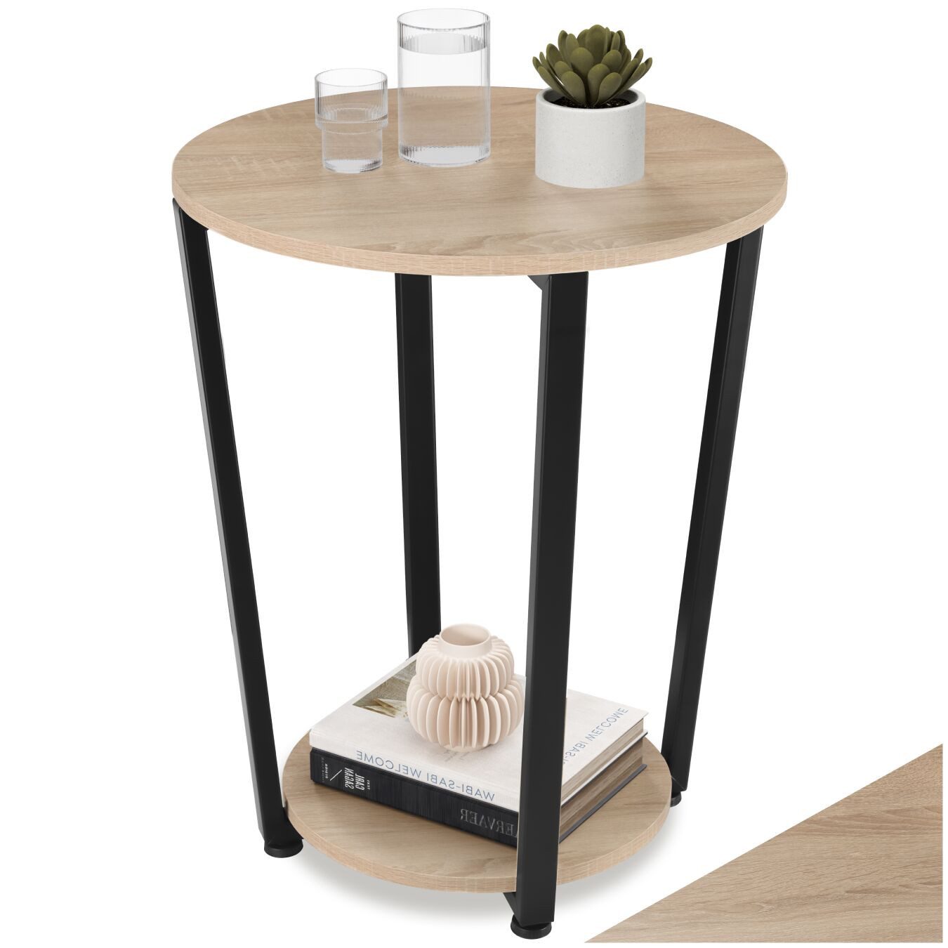 tectake Beistelltisch Swindon (1-St., 1 tlg), günstig online kaufen