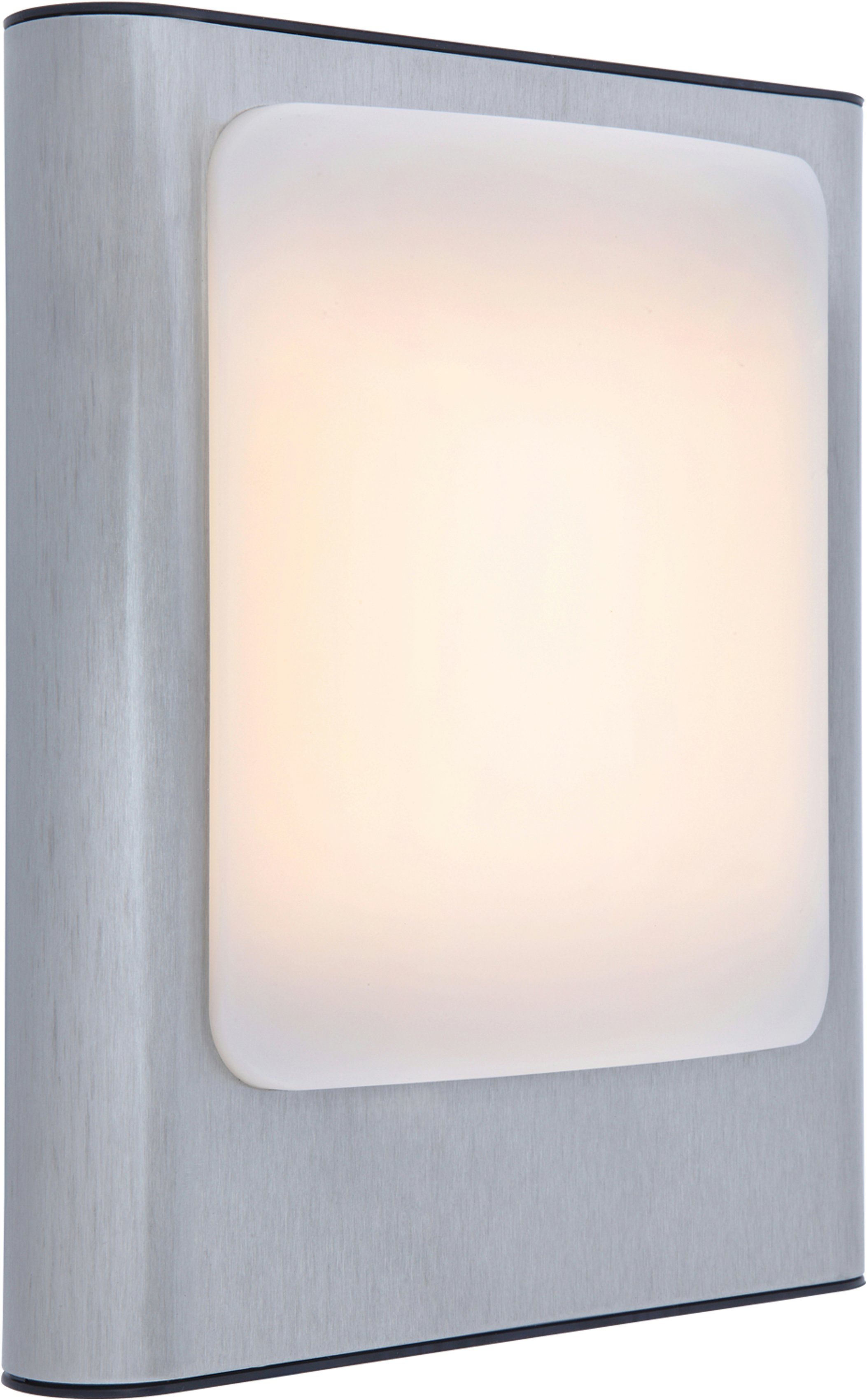 ECO-LIGHT LUTEC LED Außen-Wandleuchte FACE, LED fest integriert, Warmweiß